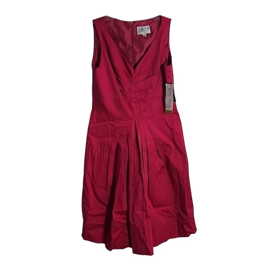 Julian Taylor Raspberry Pink Dress, NWT